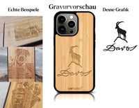 Thumbnail for INDIVIDUELL iPhone 15 Pro Bambus-Kunststoff